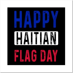 Happy Haitian Flag Day Posters and Art